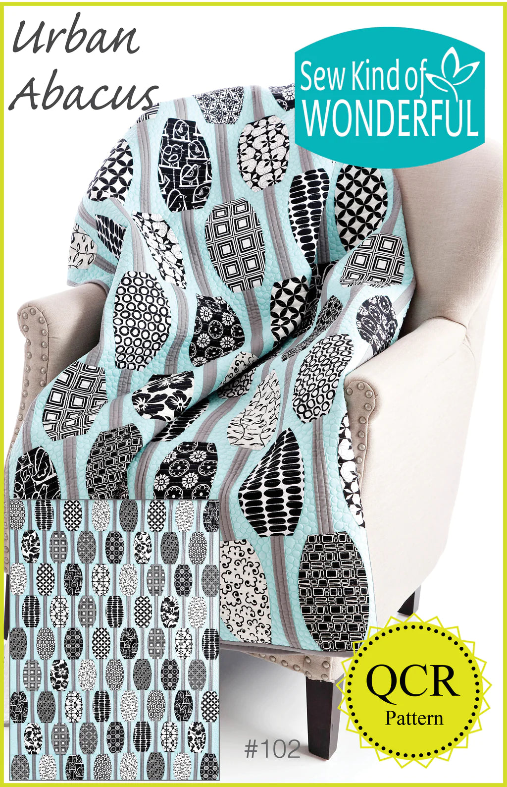 Urban Abacus Quilt Pattern - The Needle & Thread Emporium