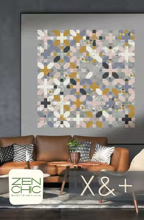 "X and PLUS" Quilt Pattern by Zen Chic