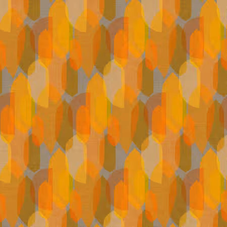 "ORANGE DIGITAL COLOUR BLOCKS" Mid Century Modern Collection by Clothworks, 100% cotton, Quilt Cotton