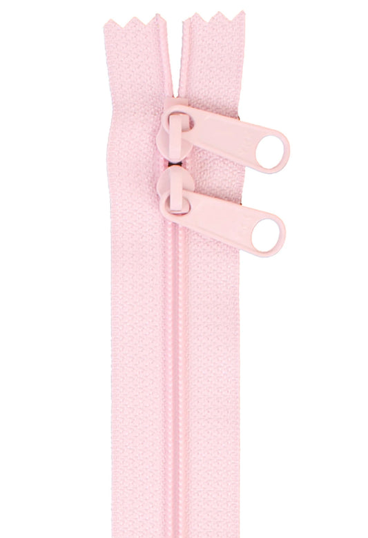 "PALE PINK" Handbag Zipper, 30in, Double Slide byAnnie