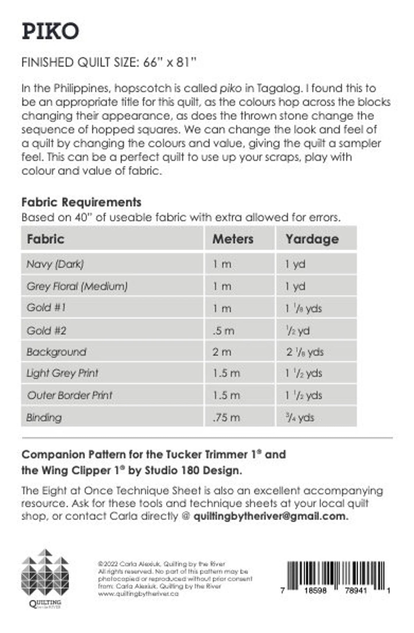 "PINK" Quilt Pattern by Carla Alexiuk, Island Batiks, studio 180