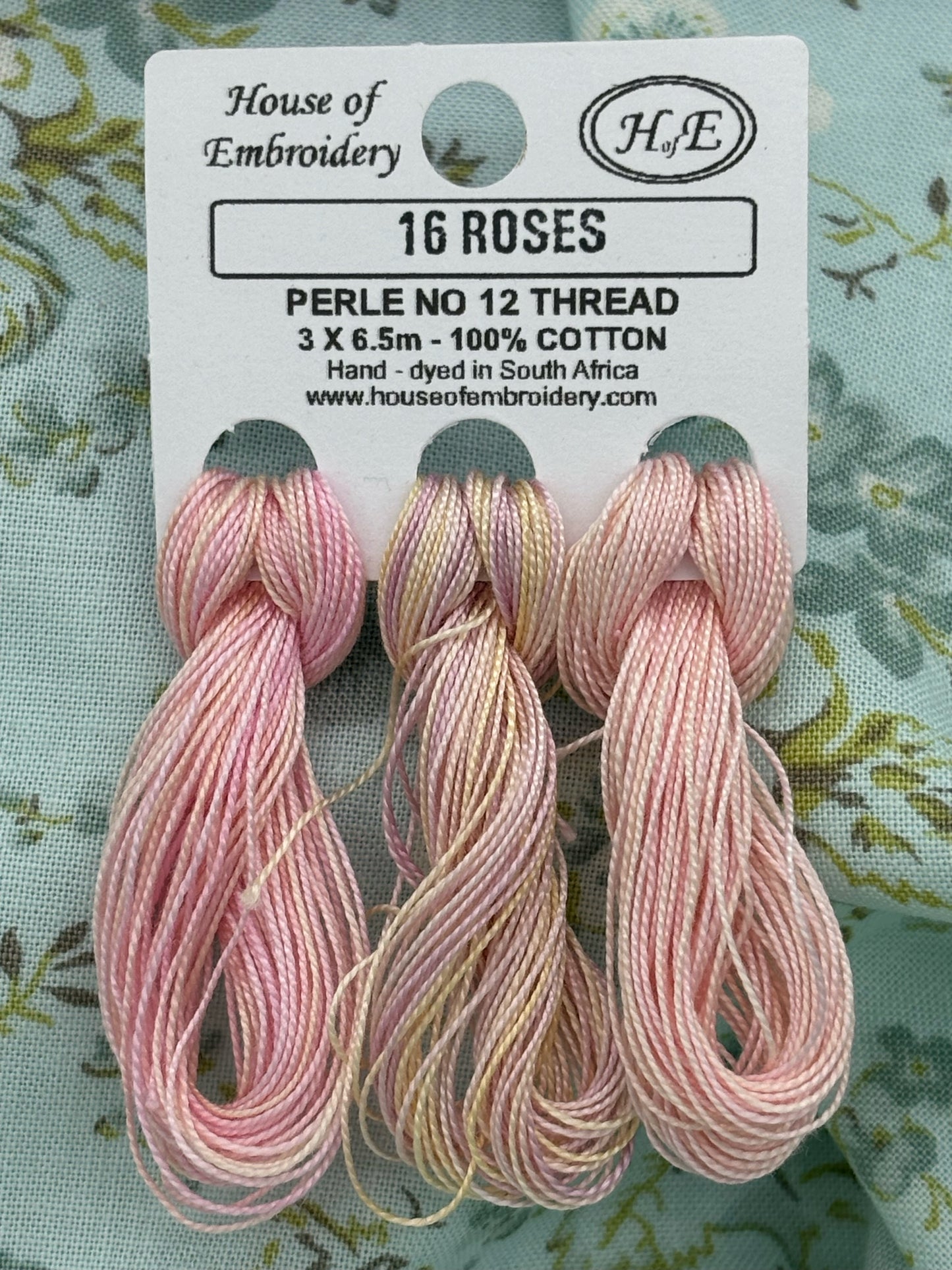 PC12 HofE - #16 Roses - The Needle & Thread Emporium