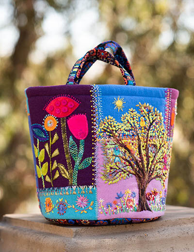 "VICTORIA'S BAG" Pattern  by Wendy Williams Flying Fish Australia