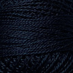 1072 - VIBRANT NAVY Perle Cotton 8 SOLID