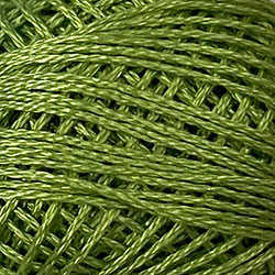 19-Deep Lime, Stranded Floss, Valdani