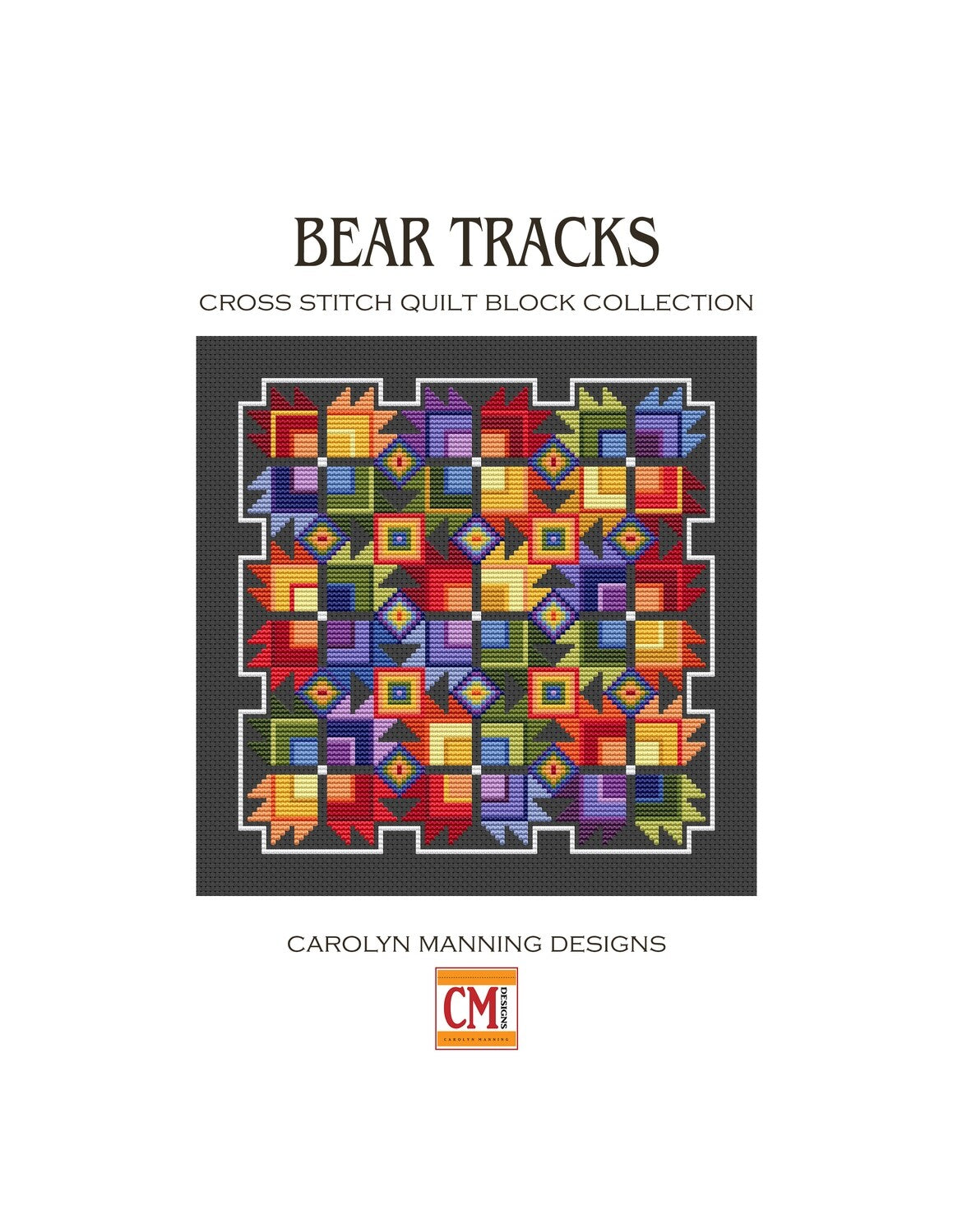 "BEAR TRACKS" by Carolyn Manning Designs - Counted Cross Stitch Pattern