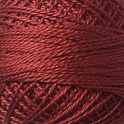 302 - RICH BRICK, Valdani Perle Cotton 8, Solid