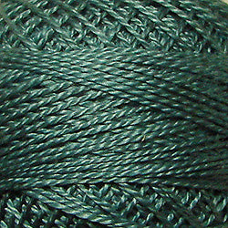 31-Smokey Teal, Valdani Perle Cotton 8