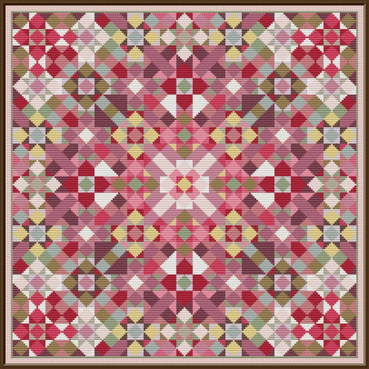 "CHERRY BLOSSOM" by Carolyn Manning Designs - Counted Cross Stitch Pattern