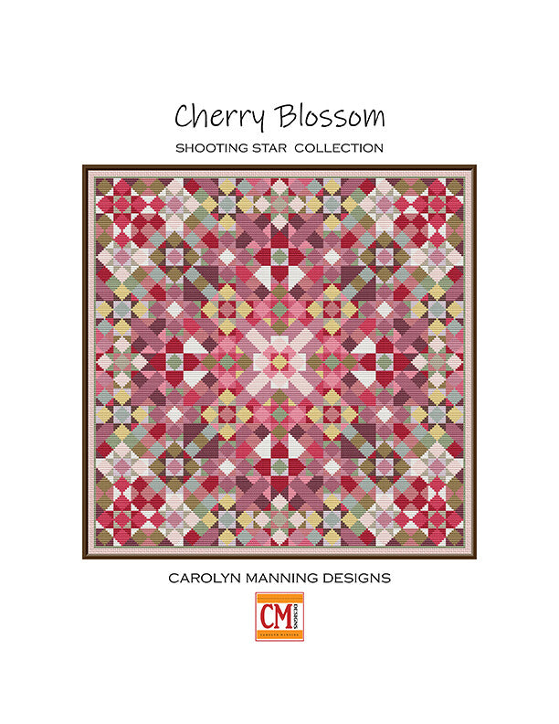 "CHERRY BLOSSOM" by Carolyn Manning Designs - Counted Cross Stitch Pattern