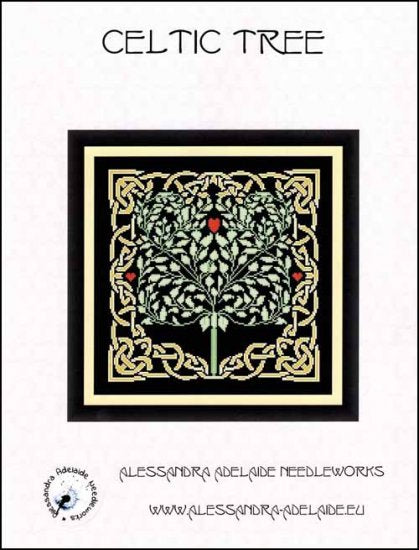 "CELTIC TREE" by Alessandra Adelaide Needleworks, Counted Cross Stitch Pattern