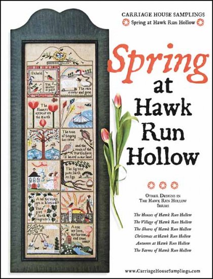 "SPRING AT HAWK RUN HOLLOW" by Carriage House Samplings