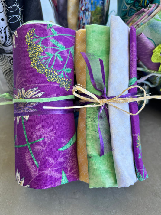 "CONEFLOWER / PURPLE" Curated Fat 1/4 Bundle (5)