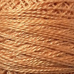 67 "Bright Rusty Orange" Solid Perle Cotton 8 by VALDANI