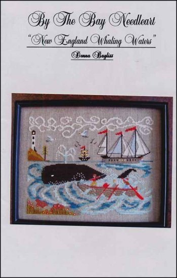 "Whaling Waters", By The Bay Needleart, Counted Cross Stitch Pattern