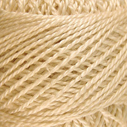 6 "Natural" Solid Perle Cotton 8 by VALDANI