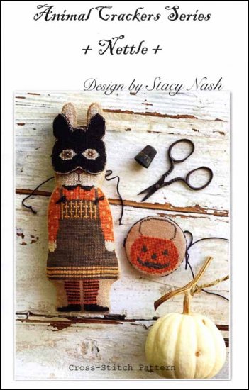 "Nettle" Animal Cracker Series by Stacy Nash Designs, Cross Stitch Pattern