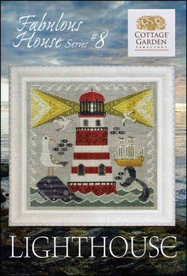 "LIGHTHOUSE" Fabulous House Series Part 8 by Country Garden Samplings