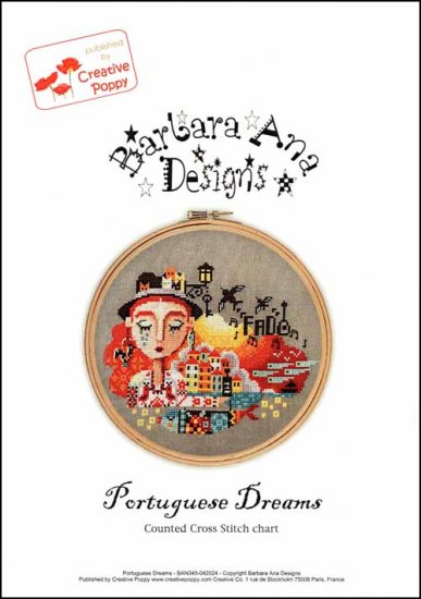 "Portuguese Dreams", Barbara Ana Designs, Cross Stitch Pattern