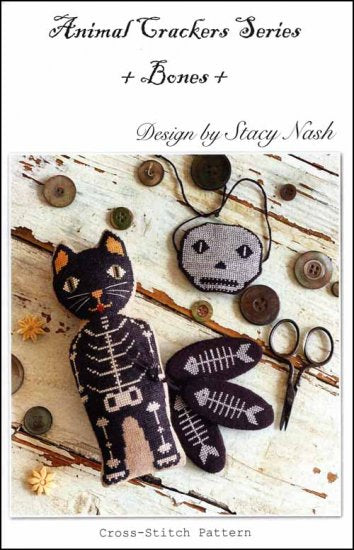 "Bones" ANIMAL CRACKER SERIES by Stacy Nash Designs