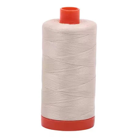 50WT Aurifil, 100% Cotton, 1422 yard Spools