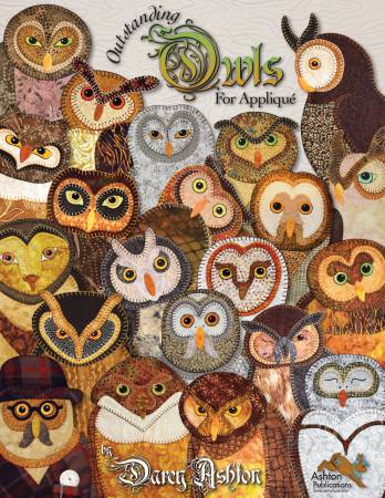 Outstanding Owls For Applique by Darcy Ashton