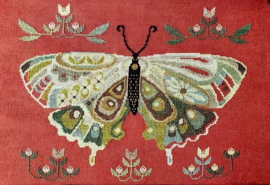 "A STUDY IN NATURE" by The Artsy Housewife - Counted Cross Stitch Pattern