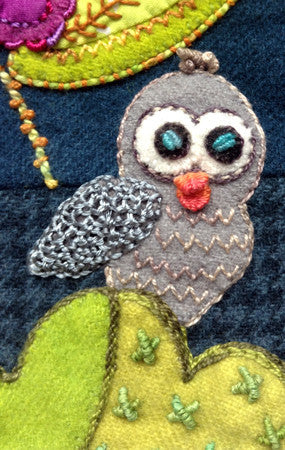"FOLK-TAILS BOOK" by Sue Spargo, Wool Applique Pattern