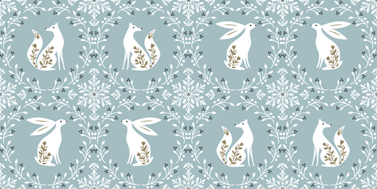 "ANIMALS & WREATHS" Starlit Hollow Christmas Collection by Mia Presley
