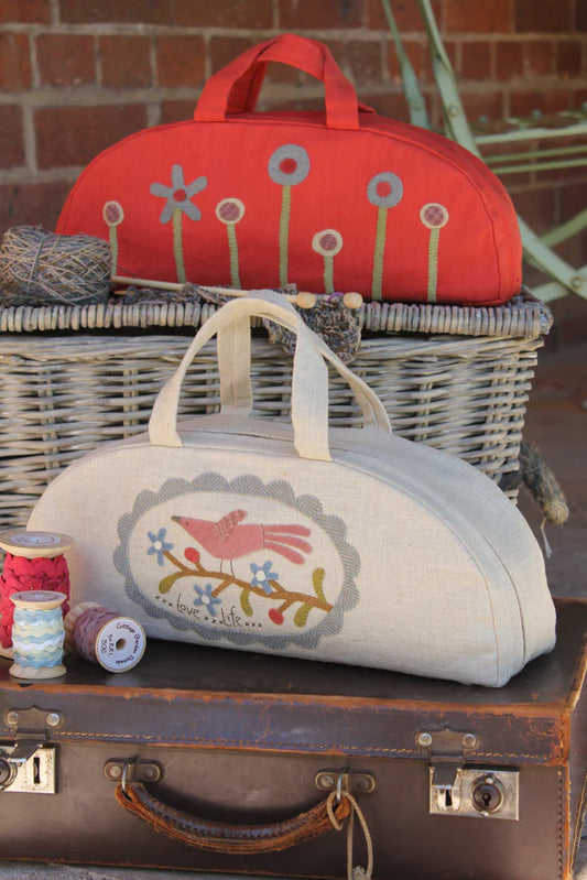 "LOVE LIFE Project Bag" by Hatched and Patched