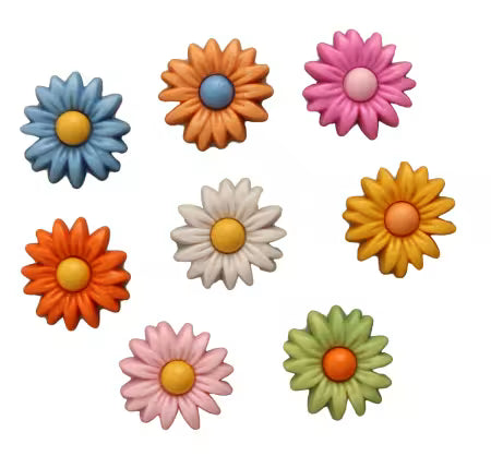 Daisy Delight Buttons by Buttons Galore