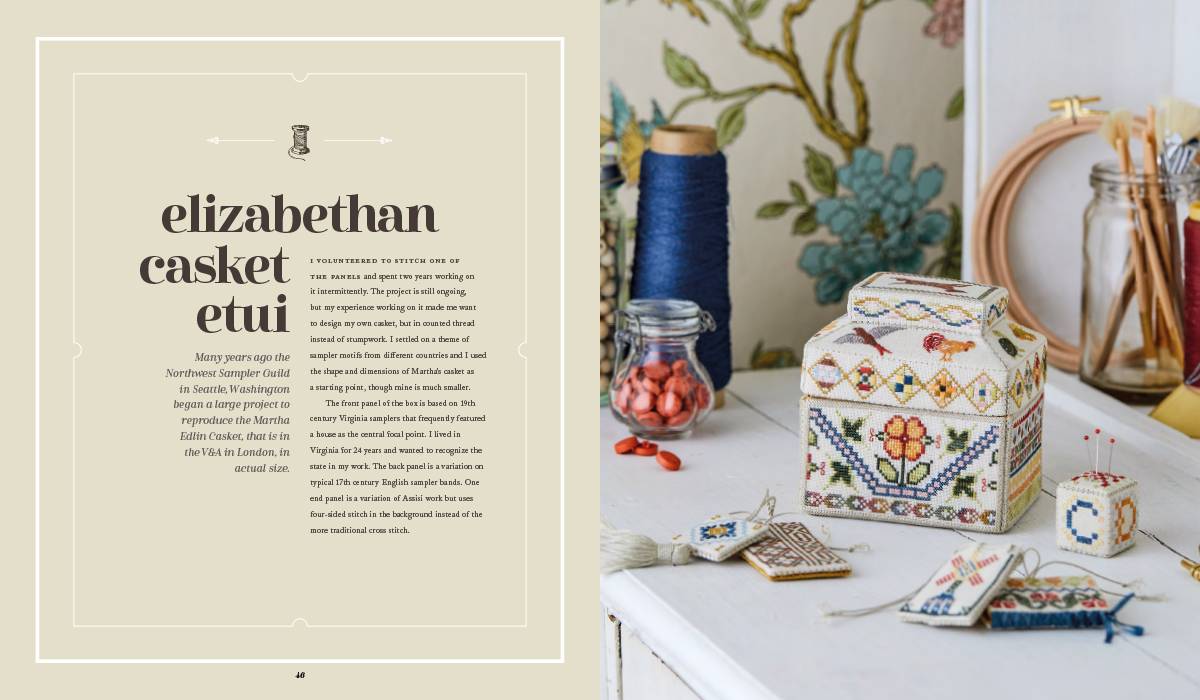 WILLING HANDS, The Counted Thread Embroidery of Betsy Morgan, Inspirations Printed Book