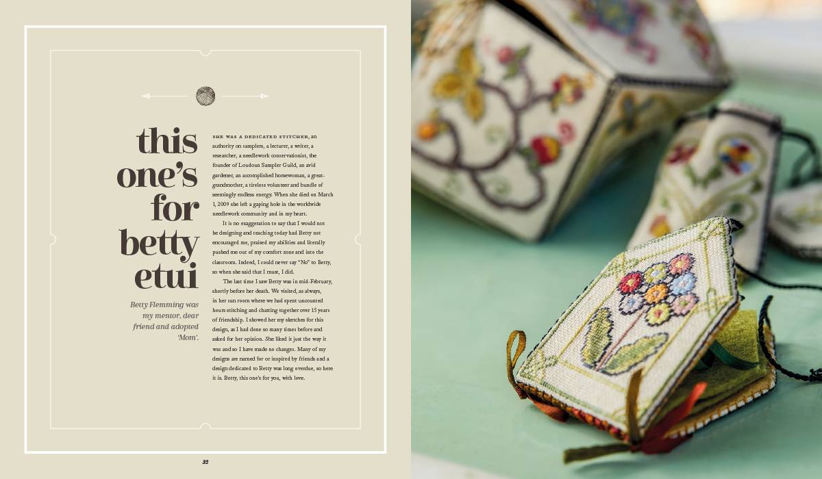 WILLING HANDS, The Counted Thread Embroidery of Betsy Morgan, Inspirations Printed Book