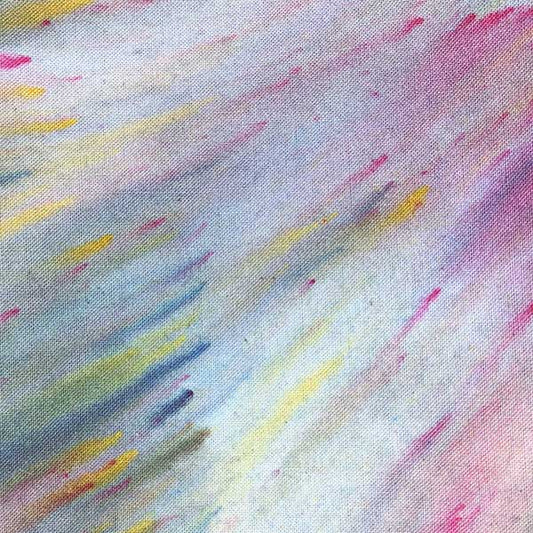 Nettle, 100% Cotton Fabric Hand Dyed by Tentakulum in "RENOIR"
