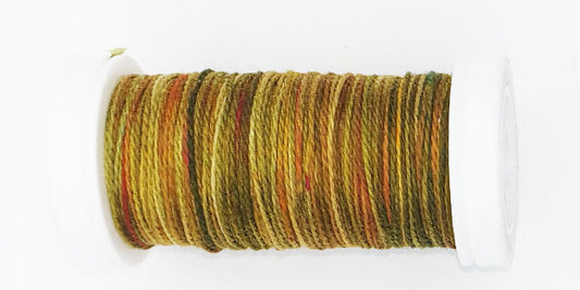 Perle Cotton #8, Hand Dyed by Tentakulum Painters Threads in CLAUDE.M