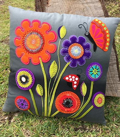 Baby Blooms Cushion Pattern - The Needle & Thread Emporium