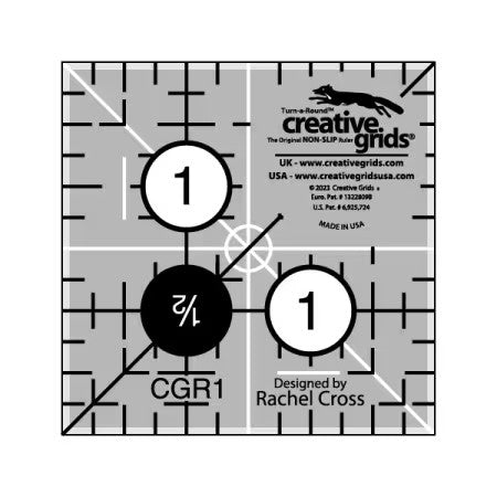 1-1/2" Square Ruler - CREATIVE GRIDS