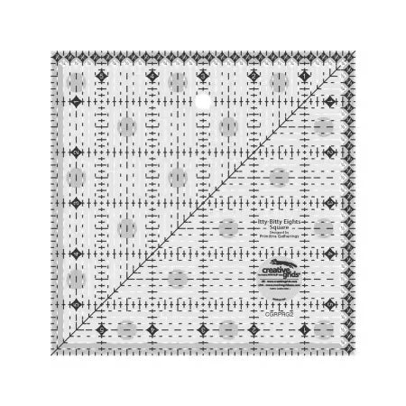 6in x 6in Creative Grids Ruler : Itty-Bitty Eights