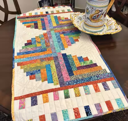 Carnival Table Runner by Cut Loose Press, Pattern