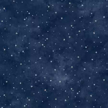 "STARRY SKY" Celestial Seasons by P & B Textiles, 100% Cotton, quilt fabric