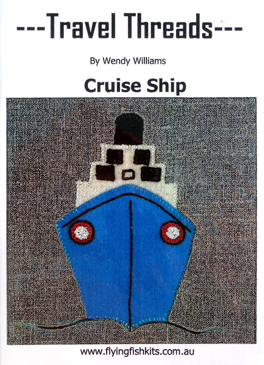 Travel Threads - Cruise Ship Applique Pattern & Bundles - The Needle & Thread Emporium