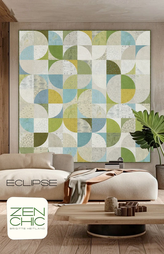 "ECLIPSE"  Quilt Pattern by ZEN CHIC