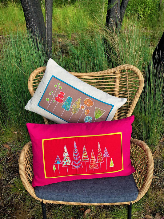 "Embroidered Tree Pillow" Workshop