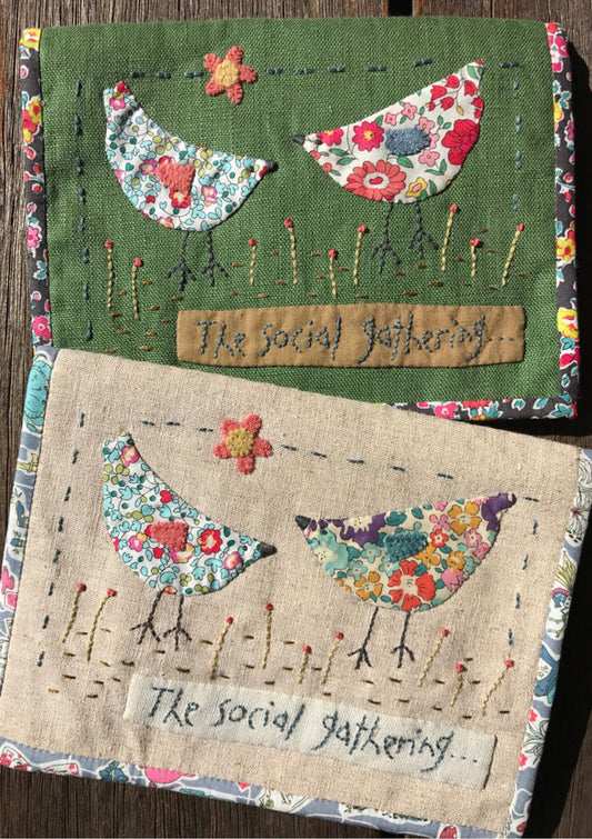 Social Gathering Project Pouch Pattern by Hatched and Patched