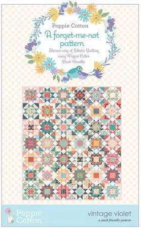 "VINTAGE VIOLET" Quilt Pattern by Poppie Cotton