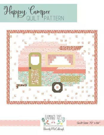 "Happy Camper" Quilt Pattern by Flamingo Toes