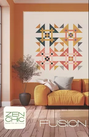"FUSION" Quilt Pattern by Zen Chic