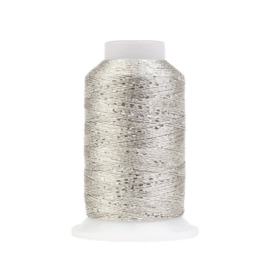 GM2000 GlaMore by Wonderfil "SILVER" Metallic Thread