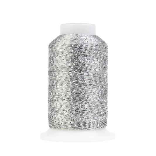GM6103-Paloma GlaMore 12 wt by Wonderfil, Metallic Thread