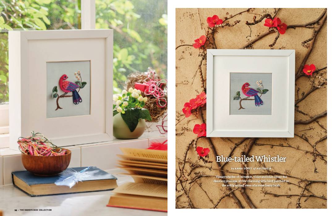 THE HAND PICKED COLLECTION 6 by Inspirations Studios, Embroidery Book